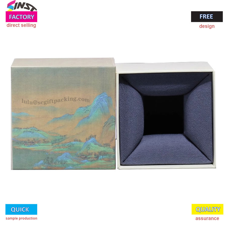 Подарункова коробка з чашкою розкриває культуру в деталях