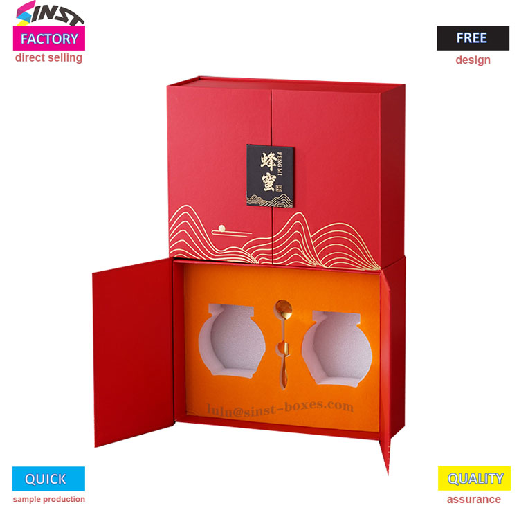 Мед подарункова коробка