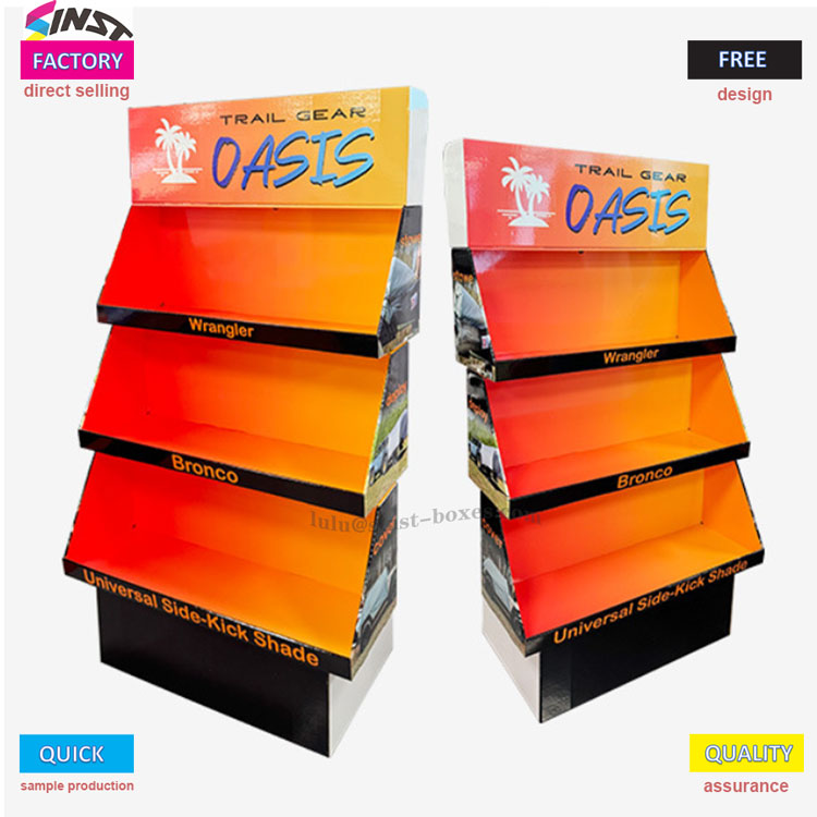 Car accessories display rack