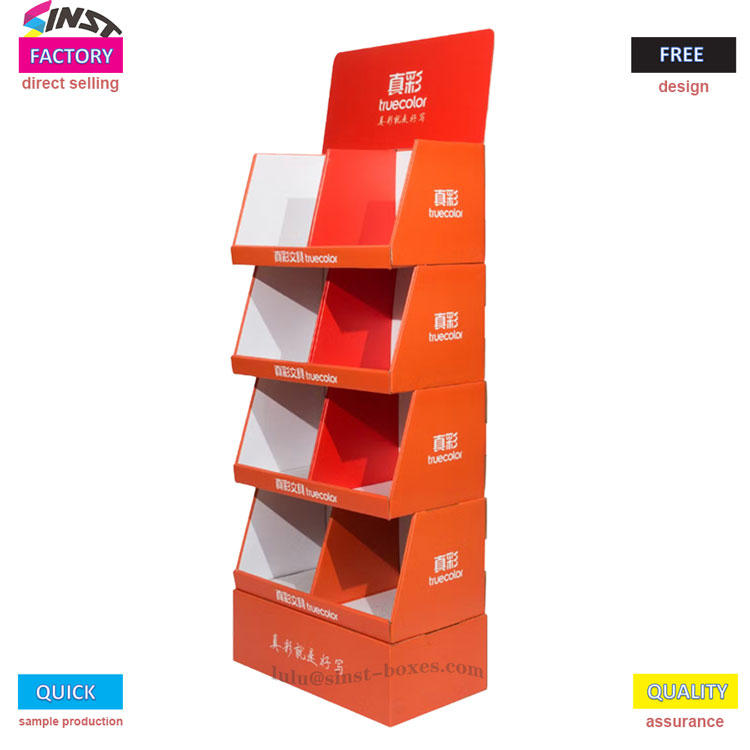 Стійка з гофрованої коробки для паперових рушників