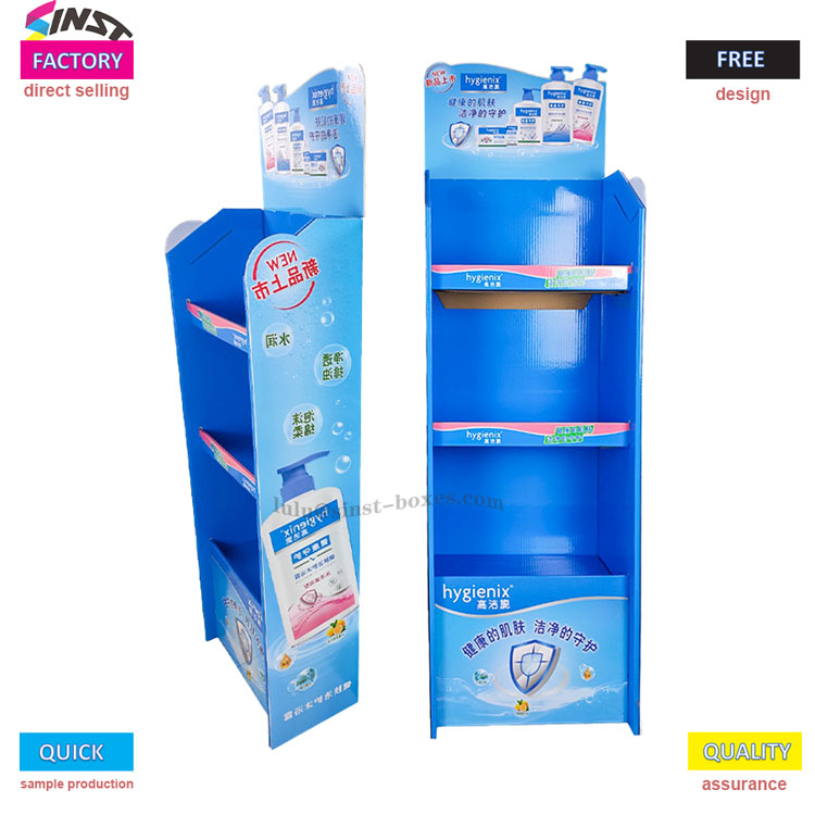 стійка для демонстрації гелю для душу